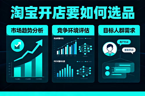 做淘宝如何选品 做淘宝如何选品