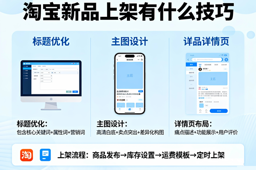 淘宝新品上架有什么技巧 淘宝新品上架有什么技巧